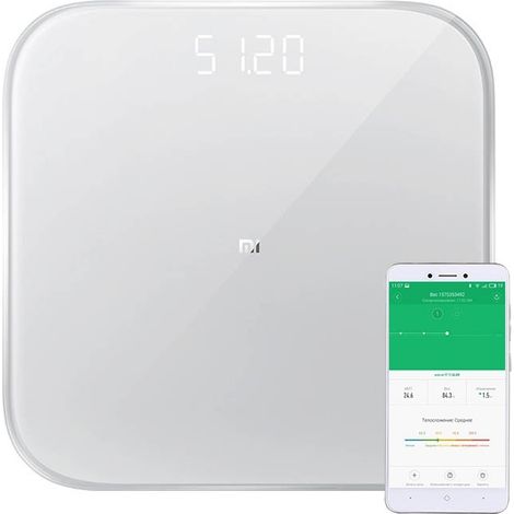Báscula inteligente Xiaomi Mi Smart Scale 2 con Bluetooth para baño