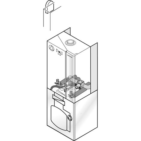 Weishaupt Paket WTC-GB 25-B K-80P Gas, mit Zirkulationsstrang/Pumpe,hinten - 894085 von Weishaupt