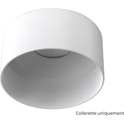 DECODROP Collerette magnétique cylindrique - Coloris Blanc pour CANIS & TWO - D201W - SOLUM