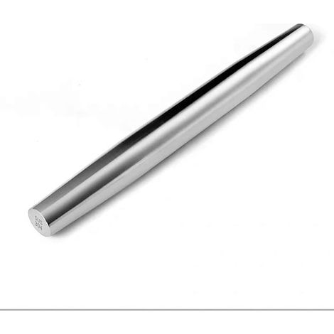 Mattarello francese, rivestimento antiaderente, 1 pezzo, acciaio inox, 32,5 cm (1/5)