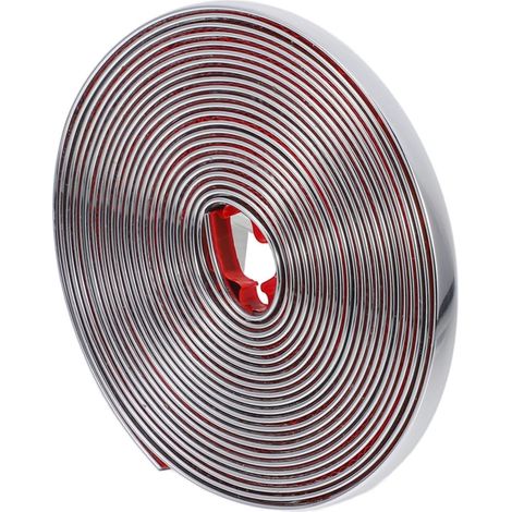 Profilé de protection argenté Homoyoyo Bordure murale flexible en PVC (1/5)