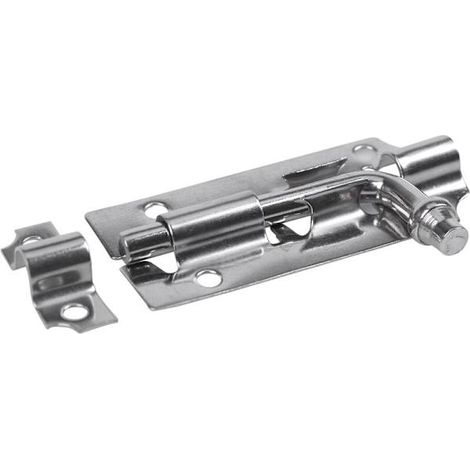 Filiyano-Serrure de porte en acier inoxydable de 10 cm de long, verrou coulissant (1/5)