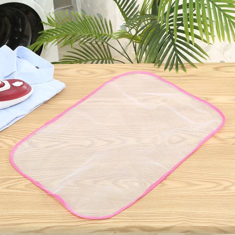 Tapis De Repassage - Protection Thermique En Polyester Transparent - Pour Linge Domestique Et Tissus Délicats - 1 Pièce (1/2)