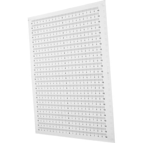 Mètre ruban adhésif Sosoport, matériau plastique durable (1/5)