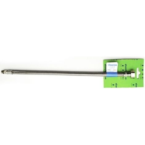 Tuyau S-Brico ultra-souple et résistant pour robinetterie monocommande.