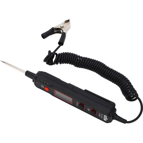 MAYILON HT86A Stylo Testeur de Tension Voiture, Détecteur de Circuit DC 2-100V LED Bidirectionnel (1/5)