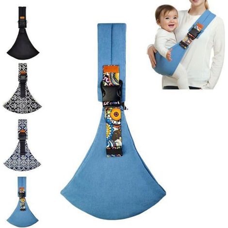 Porte Bébé Portable Echarpe de Portage Bebe 2024 Nouveau Porte-Bébé Réglable Porte-Bébé Nouveau-Nés et Multicolo ECHARPE Label (1/4)