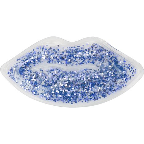 Masque de Gel Rafraîchissant pour Lèvres avec Paillettes - Thérapie par le Froid pour Gonflement et Apaisement (1/5)