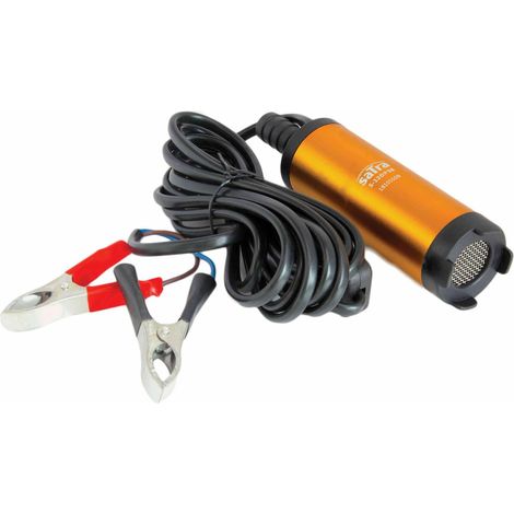 Satra, bomba para aceite diésel 38 mm 12V 40W, herramienta eficiente para drenaje y transferencia de líquidos, ideal para talleres mecánicos e industriales