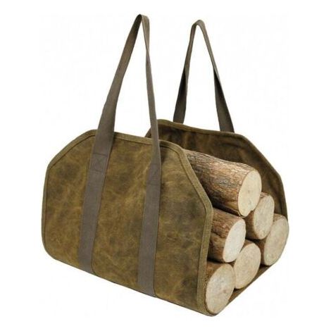 QORVA-Sac de rangement pour bois de chauffage portable pour l'extérieur (1/3)