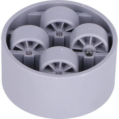 Socle antidérapant pour machine à laver, support universel encastré, socle mobile pour lave-linge à tambour (lot de 4) (1/5)