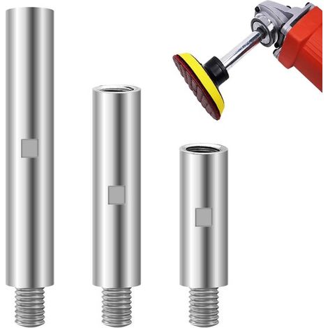 3 piezas de accesorios de extensión M14 para amoladora angular: 75 mm, 100 mm, 140 mm (1/5)
