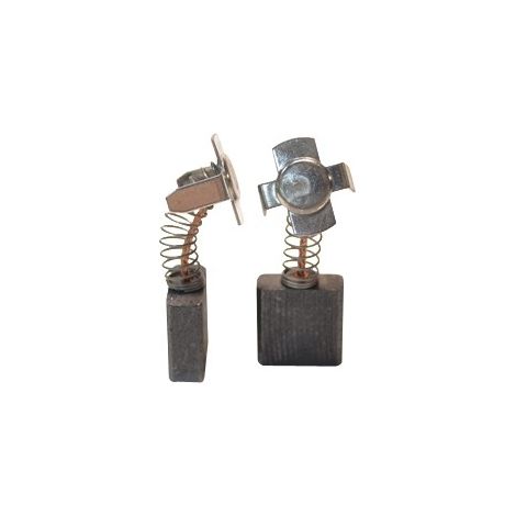 Jeu De 2 Charbons Adaptable Pour Ryobi. Dimensions: 7 X 17 X 17mm.