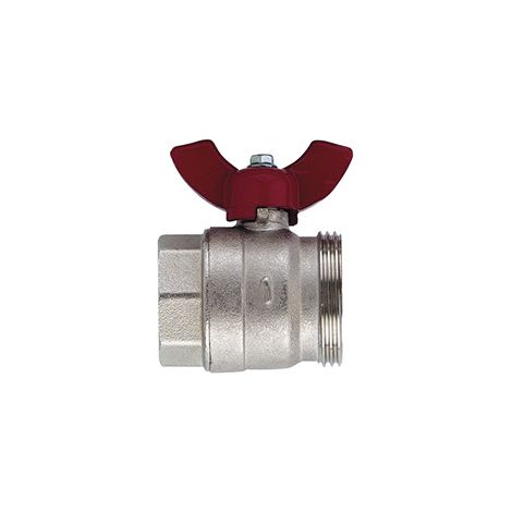 Kermi Einzel-Kugelhahn 1'' AG x 3/4'' IG, SFVZHKHE101 (1/2)