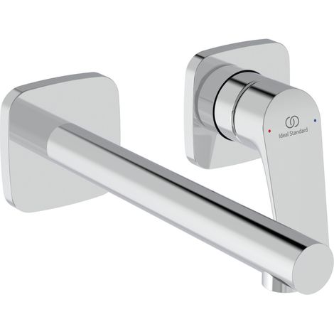 Ideal Standard Ceralife C - Grifo empotrado de lavabo, montaje de 2 orificios, cromo BE057AA (1/4)