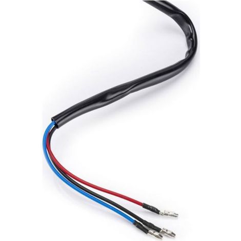 Feu arrière moto + feu frein + plaque immatriculation – Rouge/Blanc (1/5)