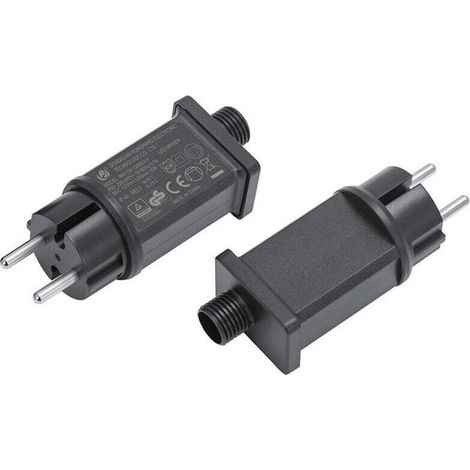 Alimentation pour luminaire 12V 15W – Transformateur IP44 étanche – Adaptateur basse tension pour guirlandes lumineuses – Utilisation intérieure/extérieure (1/4)
