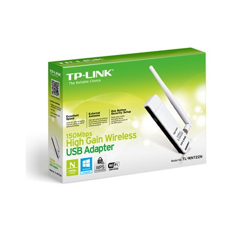 Adaptateur Usb Wifi 150m avec antenne Tp-link Tp-link (1/10)