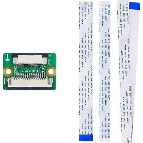 Adapterplatine von 15-polig auf 22-polig für DSI-Displaykabel und CSI-Kamerakabel für Raspberry Pi 5 (1/5)