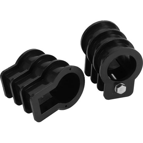 Ensemble de Pièces Intégrées de Boucle d'échelle de Piscine, Pièces d'ancrage ABS pour Installation 'échelle de Piscine, Accessoires de Matériel de Remplacement avec Vis de Fixation (1/5)