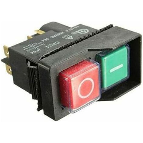 Interrupteur électromagnétique pour bétonnière - VIREX - 250V - 16A - IP54 - 50000 cycles - 6,3x0,8 mm - TUV CE EN61058 (1/5)