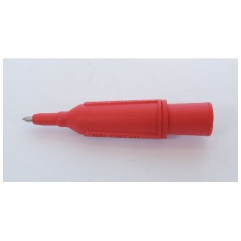 Pointe de touche rouge sans cordon catégorie III 1000V - catégorie IV 600V pour multimètre Brymen BL21L-RC