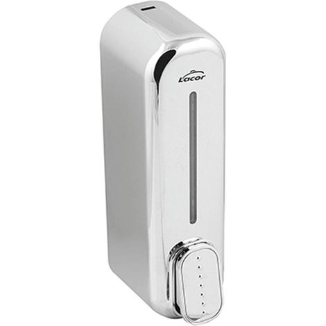 Seifen- und Gelspender aus verchromtem Kunststoff 350ml 91520 Lacor (1/2)