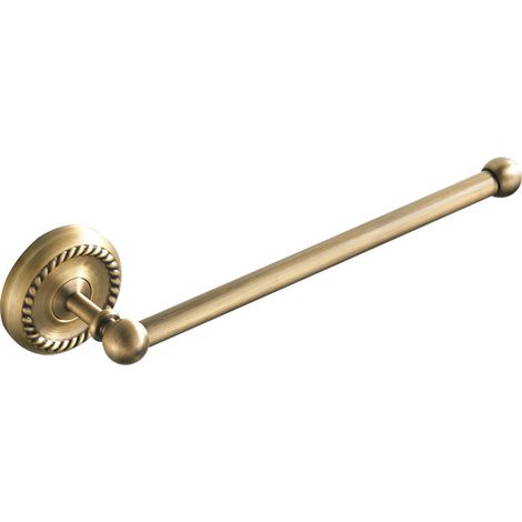 Sollbry Toallero antiguo, toallero de latón retro, toallero de baño vintage montado en la pared (1/5)
