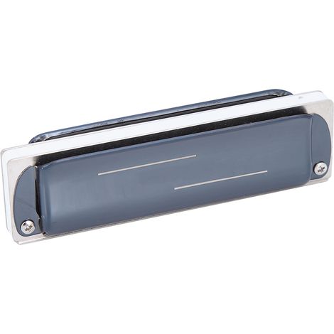 Harmonica 10 Trous Clé de Fa pour Débutants, Instrument à Vent Blues Blanc Modèle KS-10BH (1/5)