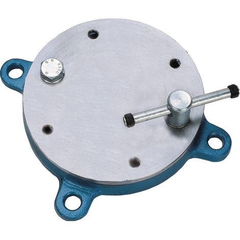 TECWERK Drehteller f.Backen-B.120mm 4 Befestigungslöcher TECWERK