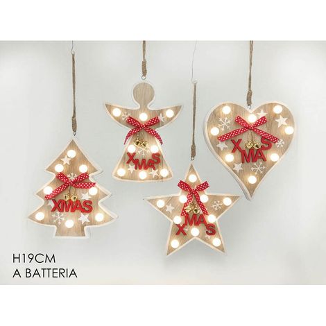 Addobbi di natale decorazioni natalizie con luci a led per idea regali (1/5)