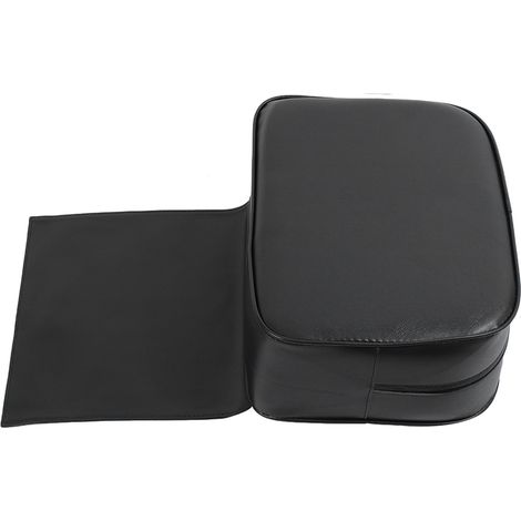 Fauteuil de coiffure pour salon de coiffure, siège rehausseur pour enfant, coussin, équipement de coiffure, spa, noir (1/5)