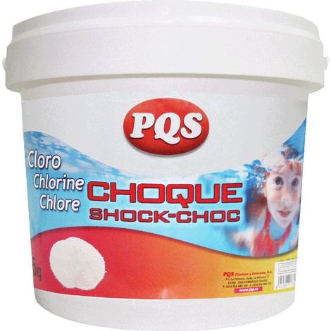 Chlore en granulés de choc 5 kg - Traitement efficace de l'eau
