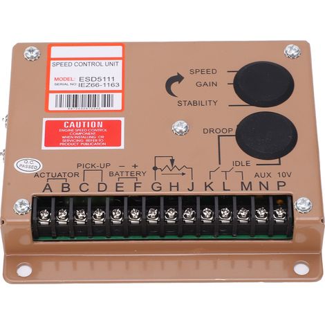 Régulateur électronique générateur panneau de contrôle de vitesse du moteur régulateur de fer ESD5111 DC 12 V/24 V (1/5)