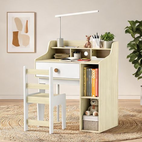 Ensemble table et chaises enfant bianco en MDF 80,4 x 50 x 96 cm (1/5)