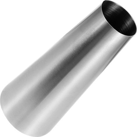 Vase en Acier Inoxydable Argenté pour Fleurs Séchées Décoration de Bureau Design Simple et Chic pour Intérieur Polyvalent (1/5)
