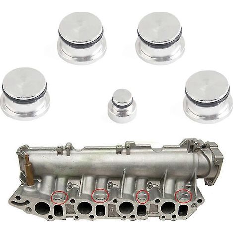 Ansaugkrümmer-Drallklappen-Blinddeckel kompatibel mit Alfa Romeo, Fiat, Vauxhall, SAAB 1.9 Z19DTH 55206459, 55190238, 55194739-XinHan (1/5)