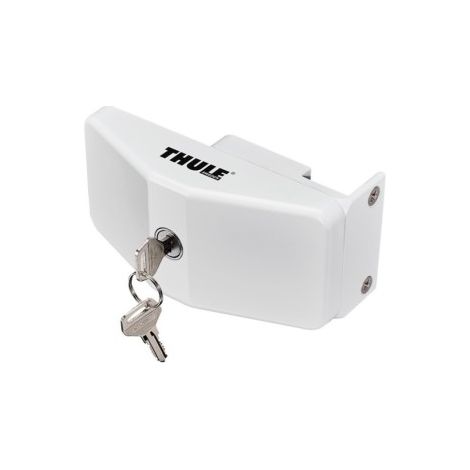 Serrure Door Frame Lock Thule – Aluminium anodisé laqué blanc – Résistance supérieure – Compatible portes gauche/droite – Installation rapide – Thorbike