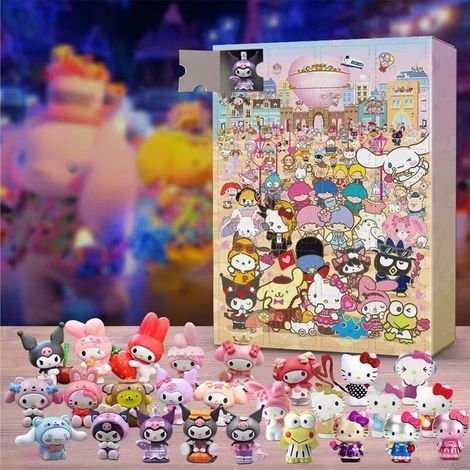 Calendrier de l'Avent 2025 : 24 boîtes surprises Sanrio pour Noël et Halloween (1/3)