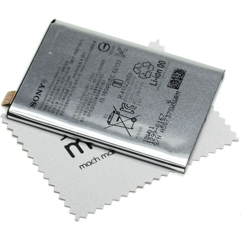 Batterie d'origine pour Sony LIP1621ERPC 1299-8167 pour Sony Xperia X, Xperia X Dual, Xperia L1 avec chiffon de nettoyage Mungoo