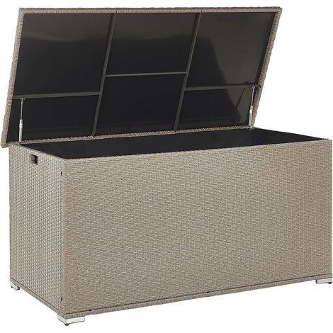 Storage Box MODENA 155 cm 75 cm Taupe