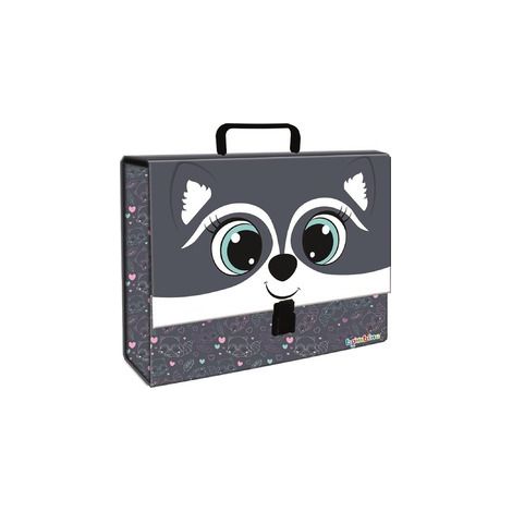 Carpeta con asa A4 XL mapache 3413