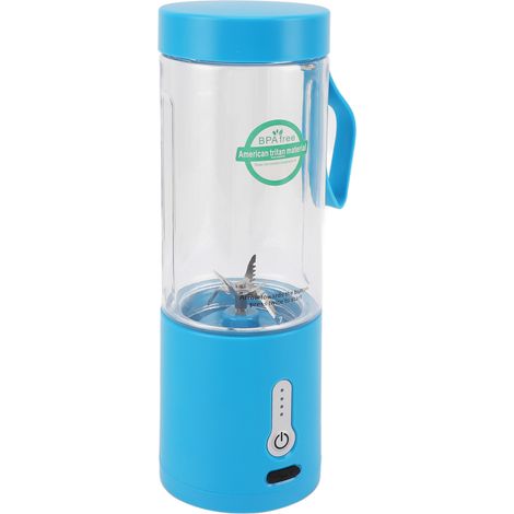 Bol mélangeur électrique de 530 ml avec port USB, idéal pour la maison, le bureau ou le camping. (1/5)