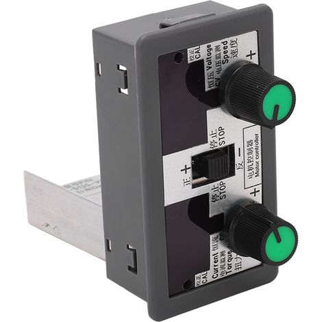 Régulateur de vitesse moteur à balais, variateur de tension et courant constants, contrôle de couple, pilote pour moteur CC (1/5)