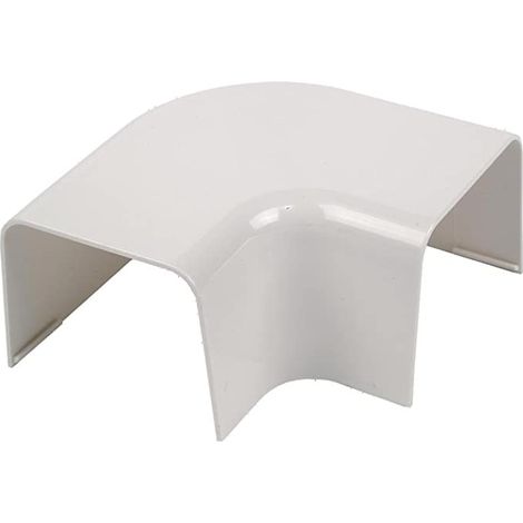 Angle plat pour goulotte - NOTRE SÉLECTION ANGPAP80 80 mm Blanc