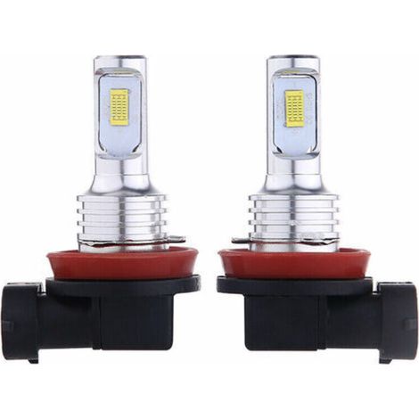 Nazalus-Vente chaude-2x 35W 4000LM 6000K blanc LED H11 H8 H9 H16 Brouillard Lumières Ampoules Trousse (1/5)