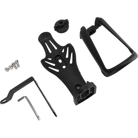 Porte-bouteille de vélo réglable, en alliage d'aluminium léger, avec une plage de serrage de 2,13 à 3,07 pouces, pour VTT. (1/2)