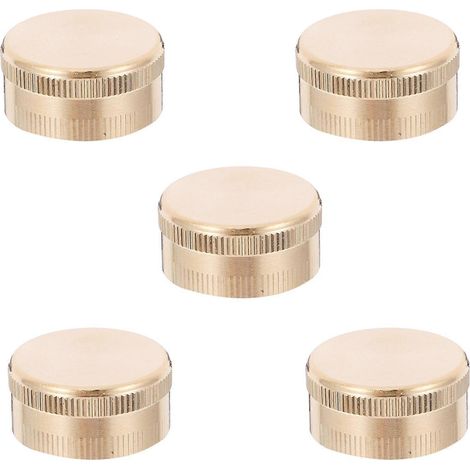 Embout de tuyau en cuivre 3/4 pouce, conception cylindrique étanche, pour travaux de jardinage, lot de 25 (1/5)