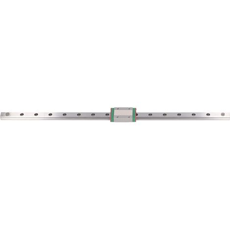 Bloc coulissant MGN12H 400mm pour imprimante 3D, rail linéaire silencieux et haute précision. (1/5)