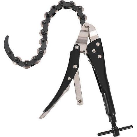 Cortatubos de escape de cadena, cortatubos de escape de cuchillas multirrueda, cortador de cadena para sistemas de escape de automóviles a- (1/5)